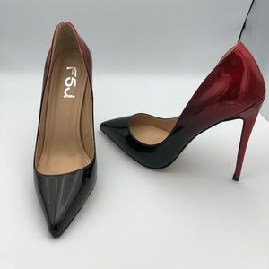Two tone women’s heels